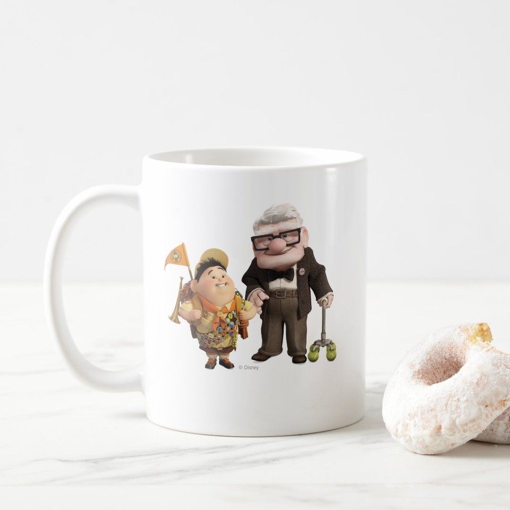 แก้วกาแฟ Carl & Russell รุ่น Disney UP