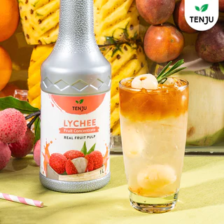 Tenju Puree เพียวเร่ 🍑 น้ำผลไม้เข้มข้นฟรุตเบส 1L.
