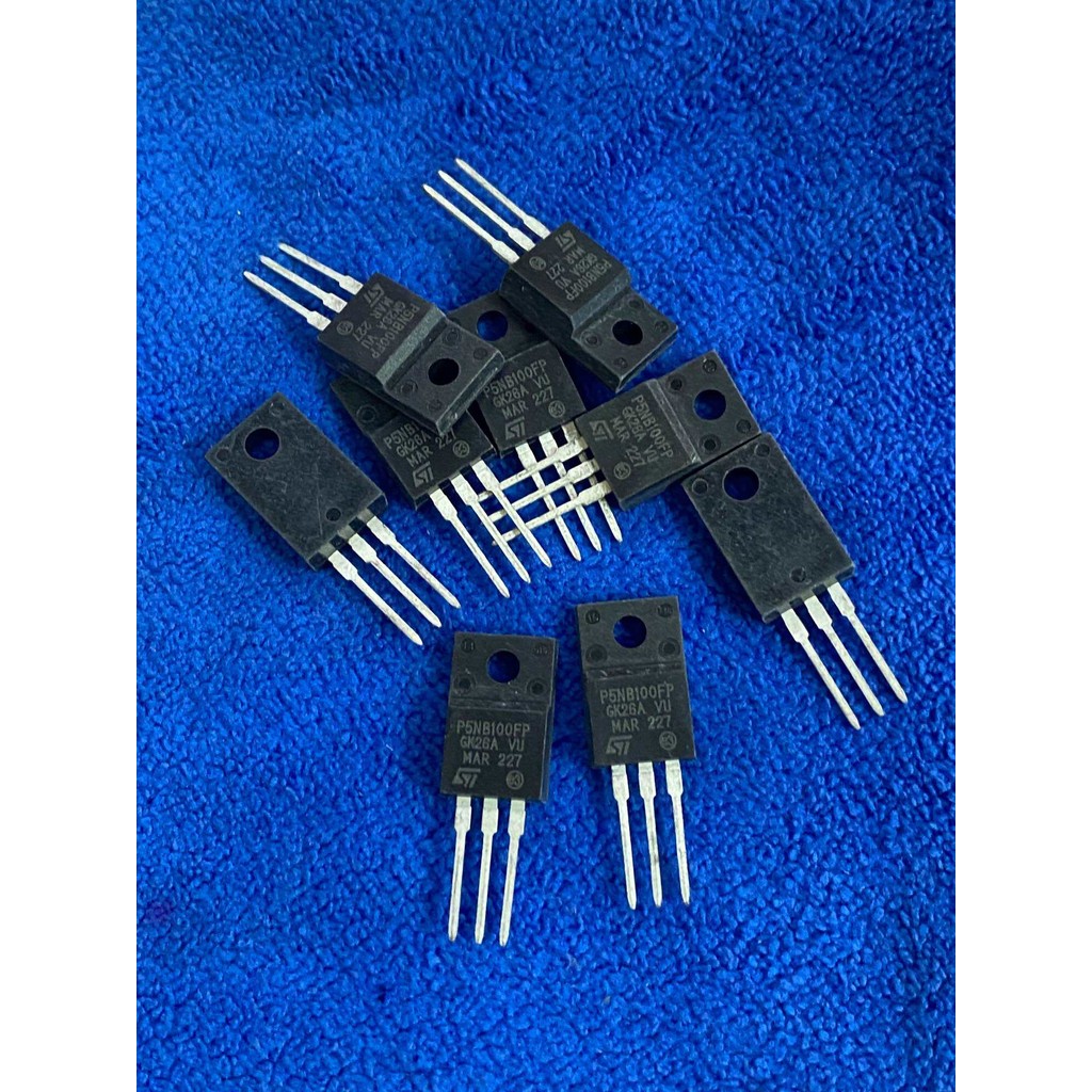 P5NB1000FP แท้ MOSFET 5A1000Vพร้อมส่งในไทย