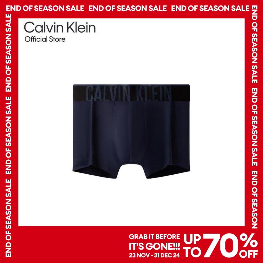 CALVIN KLEIN กางเกงในผู้ชาย Intense Power Ultra Cooling Low Rise Trunks รุ่น NB3836 VN7 - สี Blue Gray