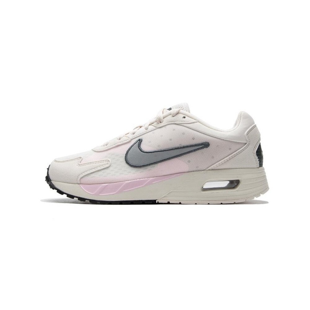 จัดส่งฟรี Nike Air Max SOLO ผงสีขาวรองเท้าผู้หญิงรองเท้าลำลอง FN0784-006 emla