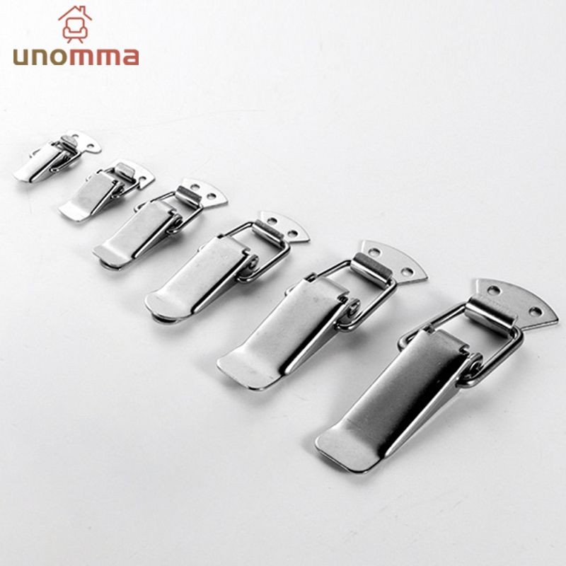 หูล็อคสปริง หูล็อคปิ่นโต กิ๊บล็อค สเตนเลส 304 unomma