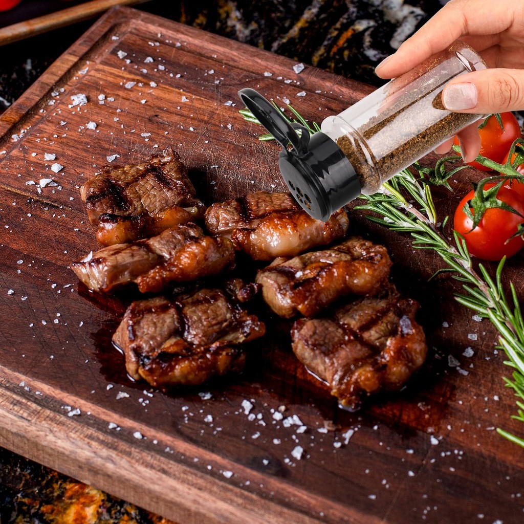 ขวดเครื่องปั่นปรุงรสเครื่องเทศแบบพกพา-ภาชนะพลาสติกเปล่า แกดเจ็ต ครัว-ขวดพริกไทยเกลือน้ําตาลบาร์บีคิวเครื่องปรุงรสตู้ - รูปที่ 6