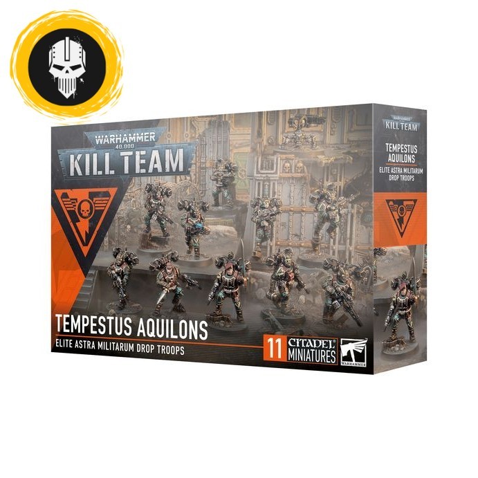 (GWพร้อมส่ง) KILL TEAM: Tempestus Aquilons โมเดลจำลอง