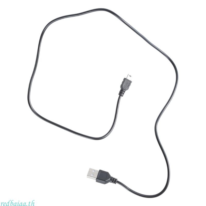 Redbaiaa สาย Mini USB A-Male to Mini-B สายไฟ USB 2 0 สายชาร์จ Transfer Images