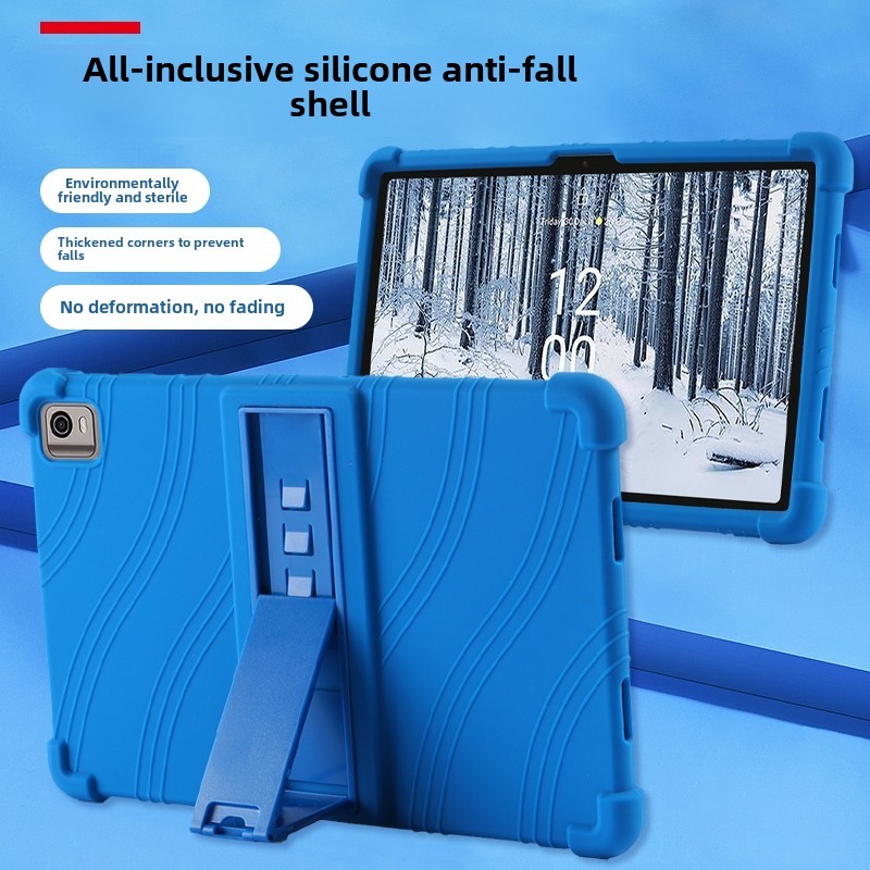 Casing for Nokia T21 T20 T10 10.4  8.0 inch Tablet Cover  Case Silicone soft TPU Leather Case with Function Stand Flip Case Shell