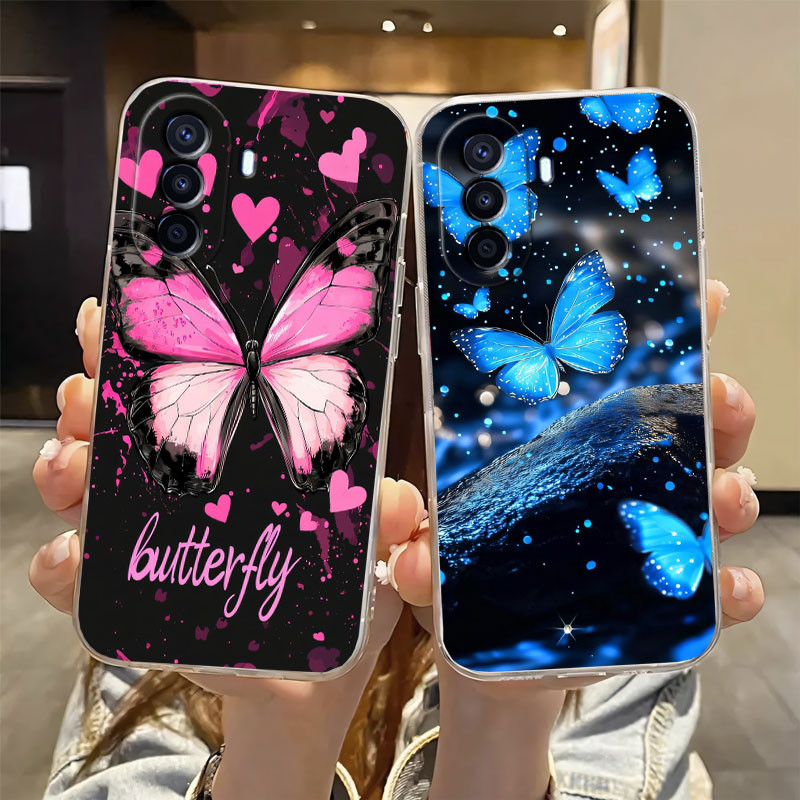 สําหรับ Huawei Nova Y71 Y61 Y91 Y90 Y70 Y62 กรณีซิลิโคนอ่อนนุ่มฝาครอบป้องกันที่ชัดเจนสําหรับ Huawei 