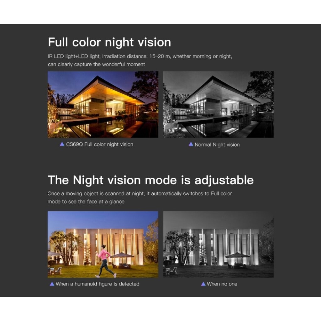 แนะนำ 💥 Vstarcam CS96PRO WIFI 5.8G 5.0MP Ai กล้องวงจรปิด กล้องวงจรไร้สายภายนอก outdoor ภาพสี