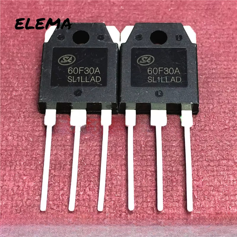เครื่องเชื่อม 60F30A SFR60F30APN ดั้งเดิมหลอดการกู้คืนอย่างรวดเร็วที่ใช้กันทั่วไป 60A 300V TO-3P