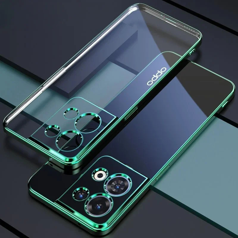 หรูหรา TPU ชุบ Slim สําหรับ OPPO Reno 13 Pro โปร่งใสนุ่มป้องกันปกหลังสําหรับ OPPO Reno13 Reno 13Pro Reno13 Pro
