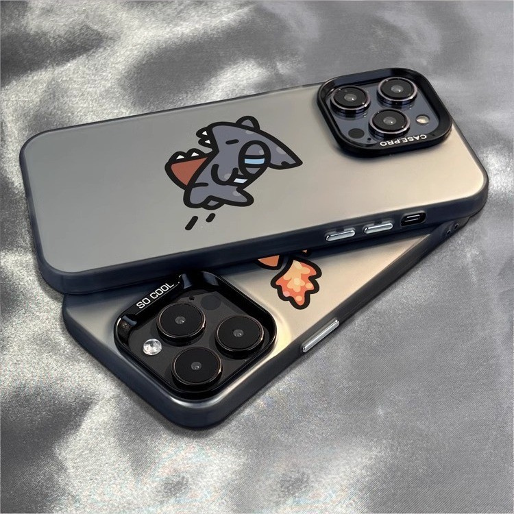 Shark เหมาะสำหรับเคสโทรศัพท์มือถือ Apple 15promax ความรู้สึกระดับไฮเอนด์ 14/13/12 ความรู้สึกระดับไฮเอนด์