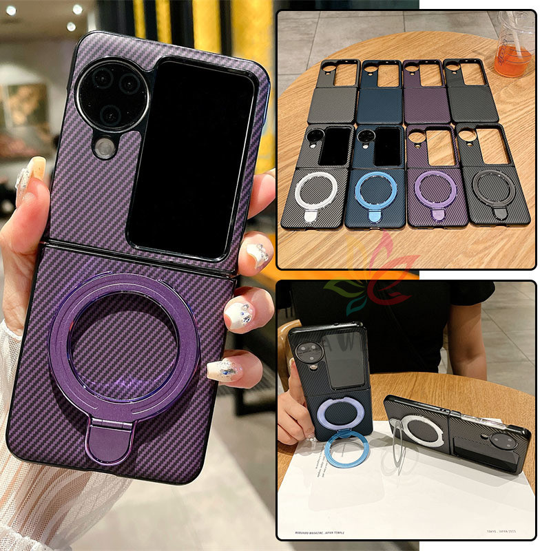 เคสโทรศัพท์หนังดีลักซ์พร้อมที่วางแม่เหล็ก OPPO Find N3