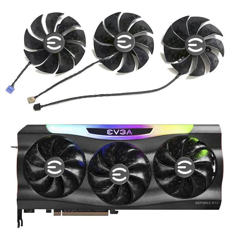 ใหม่ 87 มม.PLD09220S12H การ์ดพัดลม Cooler สําหรับ EVGA GeForce RTX 3070 3080 3090 3080Ti FTW3 ULTRA 