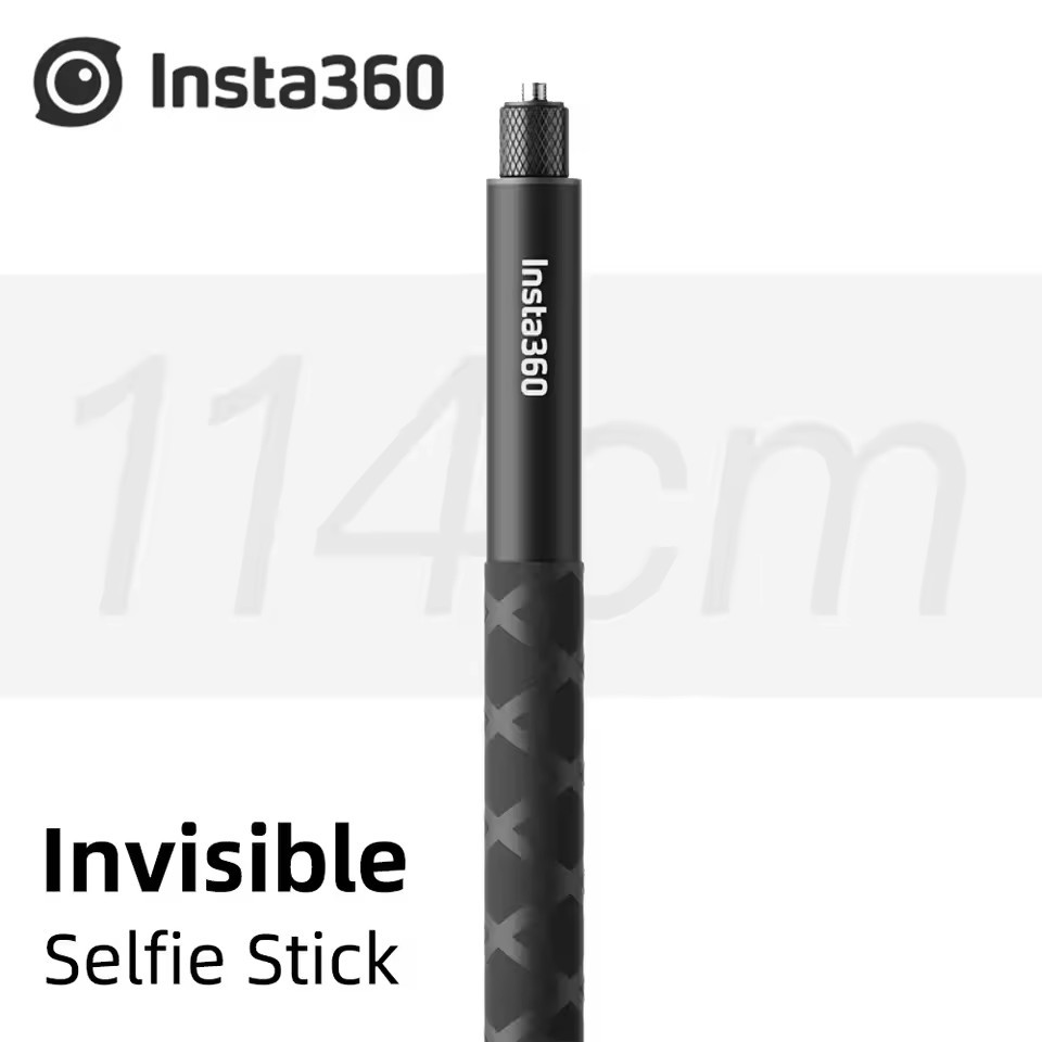 111 ซม.ที่มองไม่เห็น Selfie Stick สําหรับ Insta360 X5 X4 X3 ONE X2 RS Ace Pro 2 GO 3 3S ใหม่รุ่น Selfie Stick อุปกรณ์เสริม