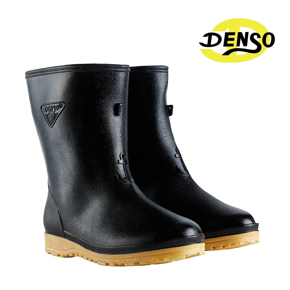 Denso Boots รองเท้าบูท รองเท้าลุยสวน ใส่ป่า กันน้ำ บูทสั้น เดนโซ่ เนื้อฟู 222B