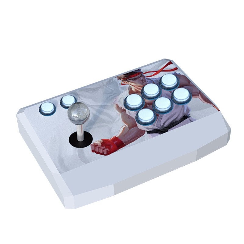 จอยสติ๊กเกมอาร์เคดสำหรับคอมพิวเตอร์และโทรศัพท์มือถือ จอยสติ๊กเกม USB ต่อสู้ คอนโทรลเลอร์เกมที่บ้าน 9