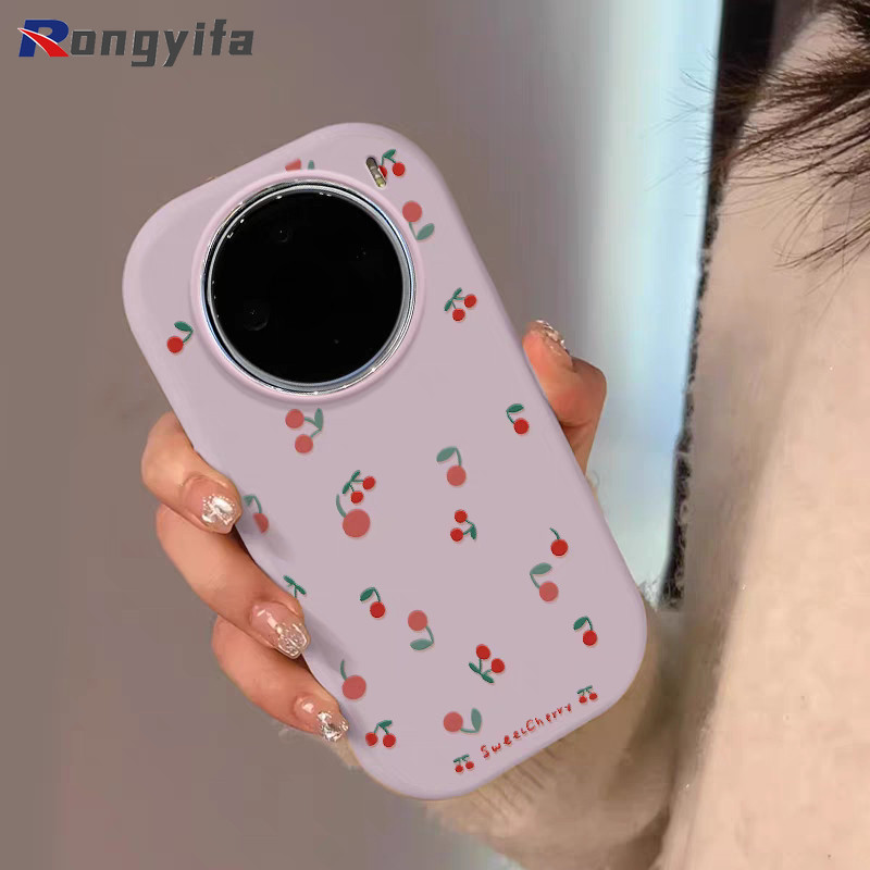 หวานเชอร์รี่เคสโทรศัพท์สําหรับRealme 13 12 11 Pro Plus 9 SE 8 8S 5 Q3 Q3i Q3S Q3T 5Gการ์ตูนน่ารักปลอกสีลูกกวาดกันกระแทกMatteนุ่มปกหลัง ราคา ถูกที่สุด ดีลบีเคเค แกลเลอรีภาพที่ 5