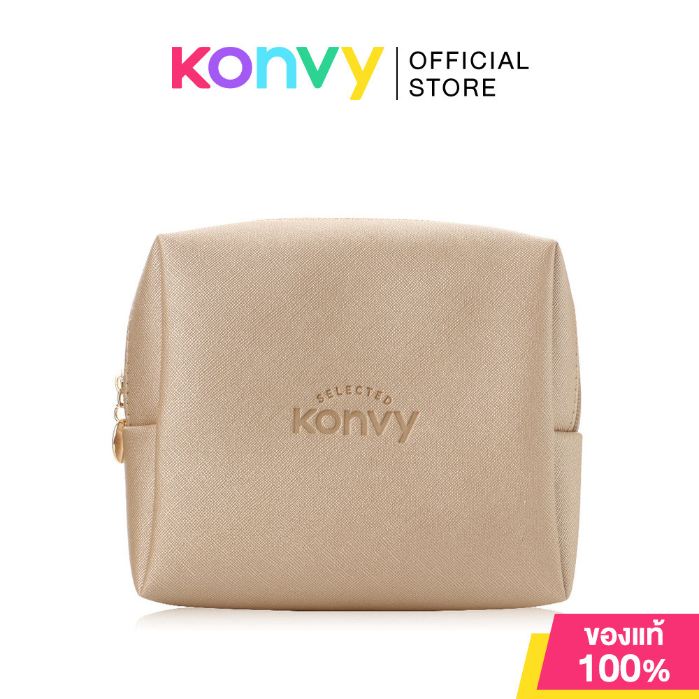 Konvy Quadrate Cosmetic Bag คอนวี่ กระเป๋าเครื่องสำอาง.