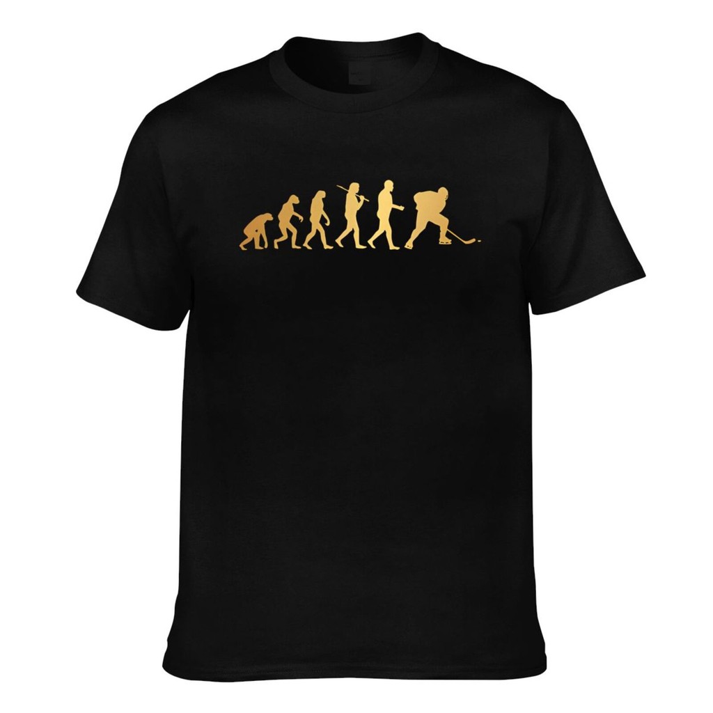 Men's Pure Cotton T-shirt - Quality Evolution Hockey Style