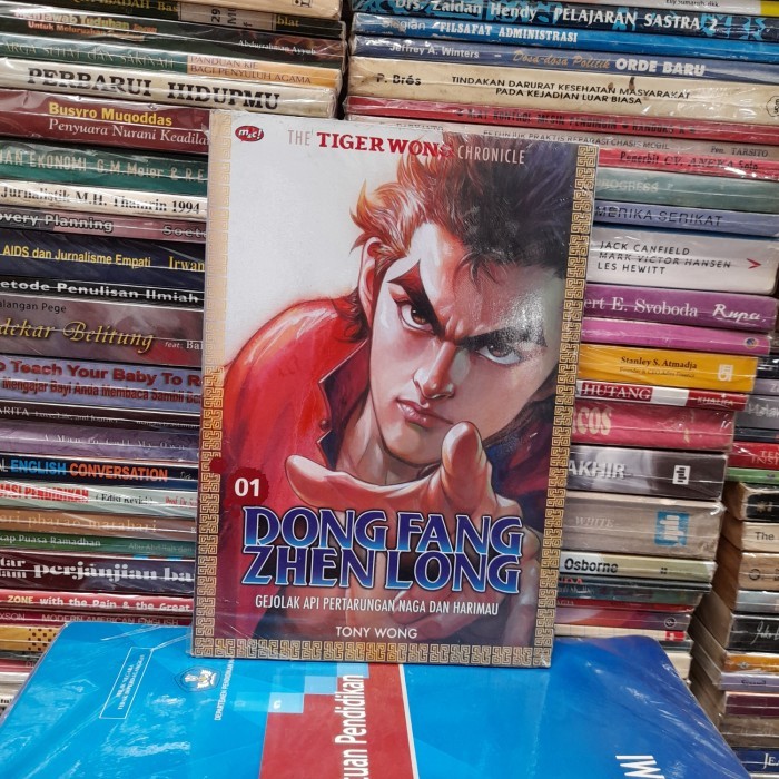 Original Dong Fang Zhen Long หนังสือการ์ตูน 1 Dragon Fire Gejolak โดย Tony Wong