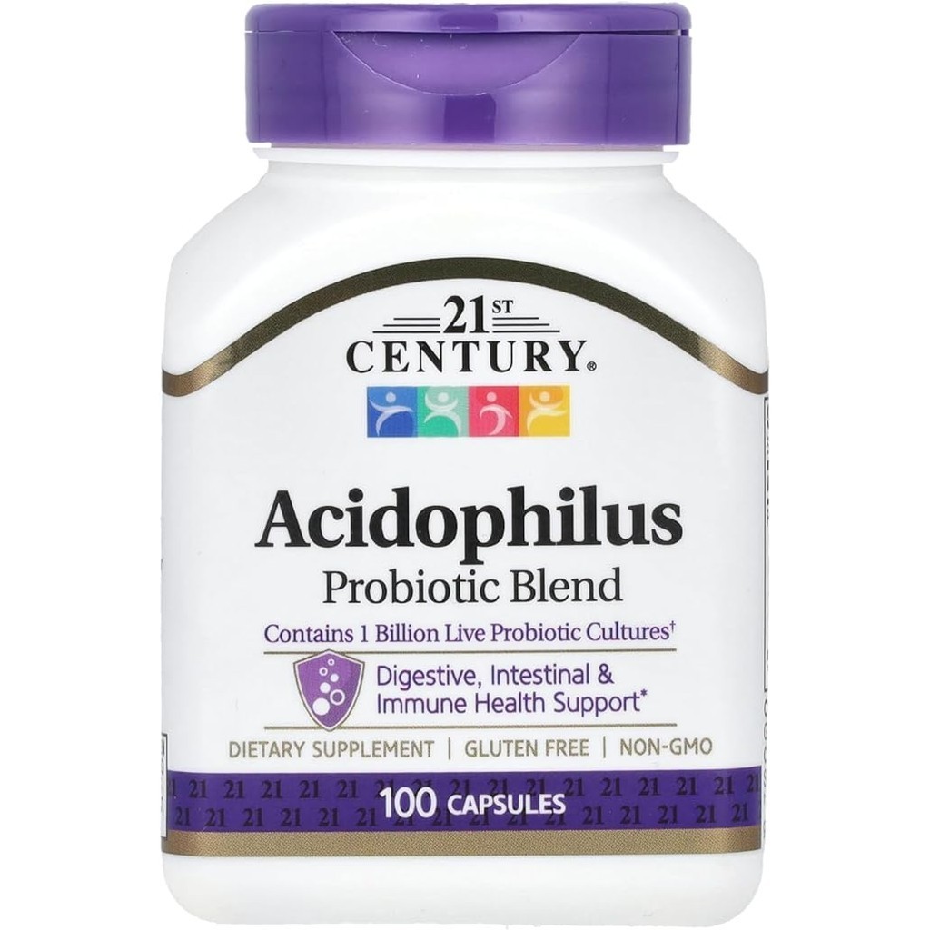 21st Century Acidophilus Probiotic Blend (100/150Capsules) โพรไบโอติก