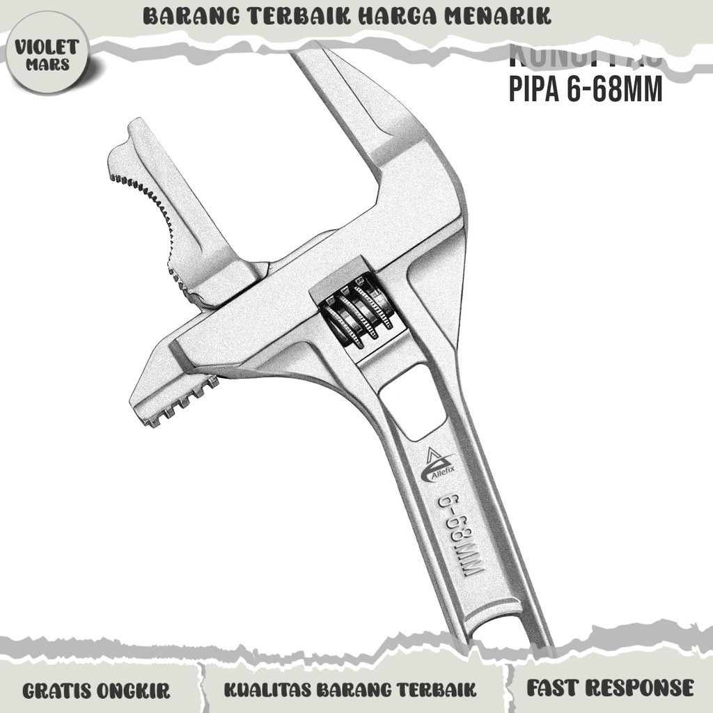 ประแจแบบปรับได้สากล Spanner-6626