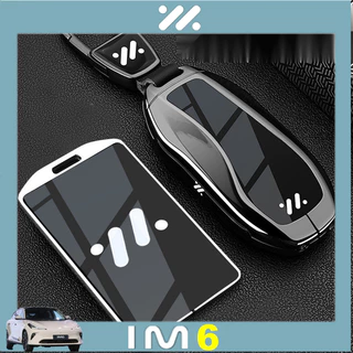 ฝาครอบกุญแจรถยนต์ MG IM6 IM5 กล่องกุญแจรถยนต์ปรับแต่งแบบหัวเข็มขัดเต็ม