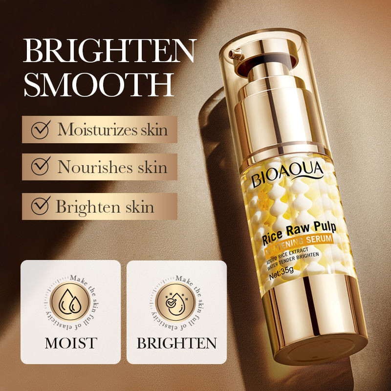 Full English Rice Paste Whitening Essence 35g BIOAOUA Hydrat Full English Rice Raw Pulp Whitening Es