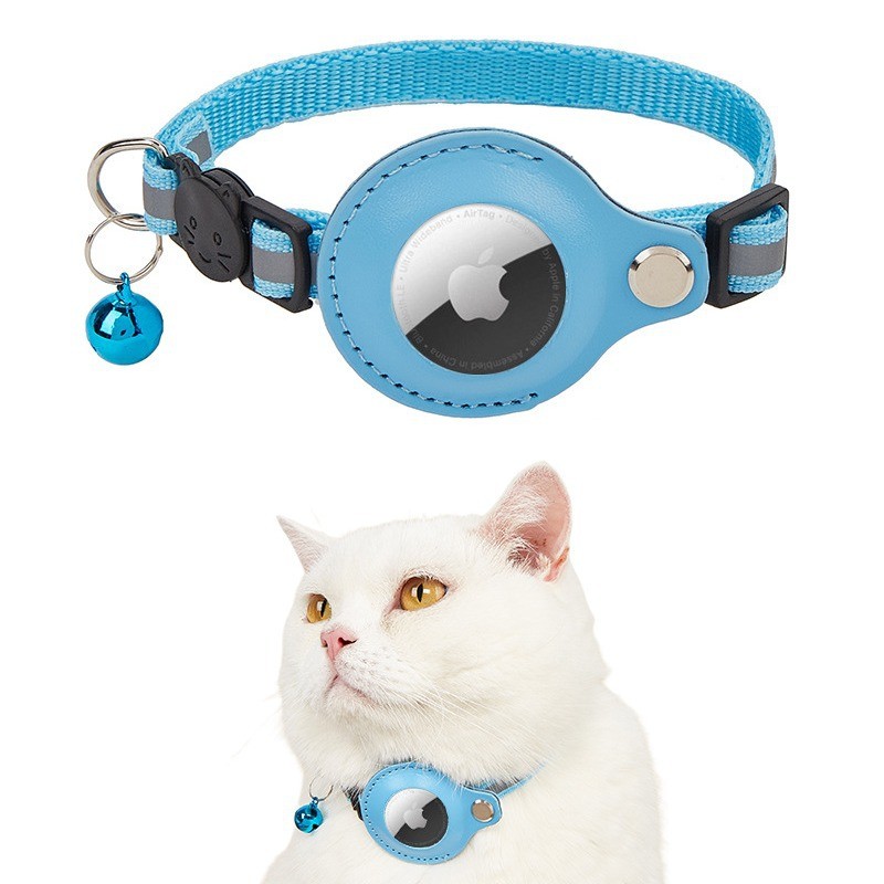 Pawsfun Cat Positioning Collar เหมาะสําหรับ airtag Anti-Lost Device Tracking Pet Collar Anti-Lost Lo
