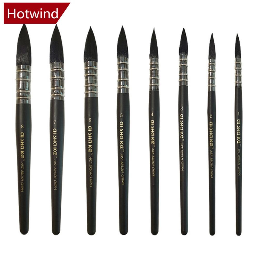 HTT Professional แปรงสีน้ํา/สีน้ํามัน/Gouache ศิลปิน อุปกรณ์วาดภาพ