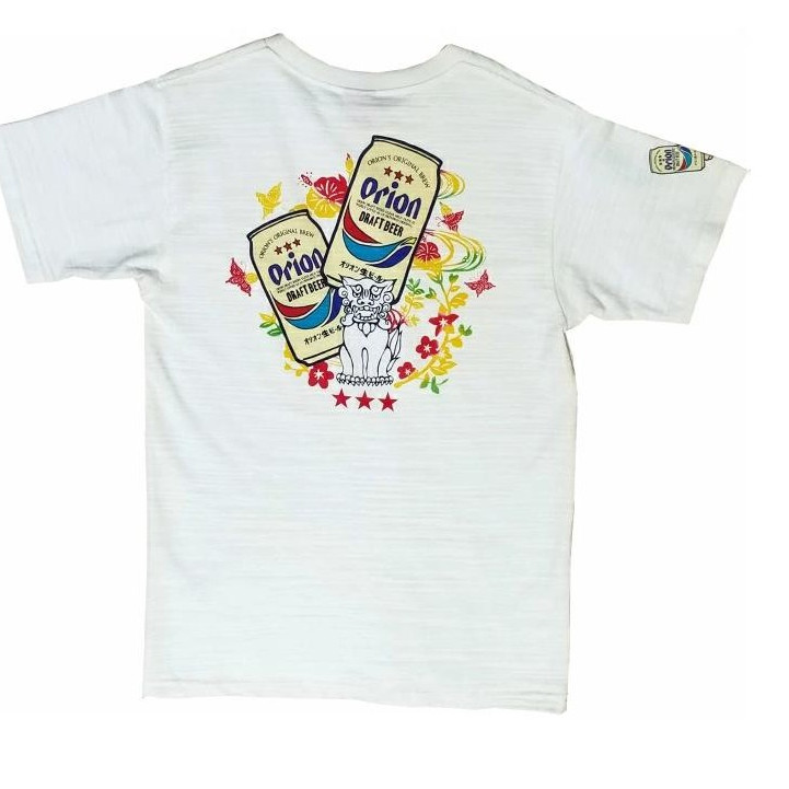 Orion brother 100%Ready stock Classic Okinawa T-Shirt Black 100% Cotton Short Sleeve