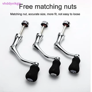 VHDD Reel Handle โลหะตกปลา Reel Crank Handle หมุนได้ Grip TH