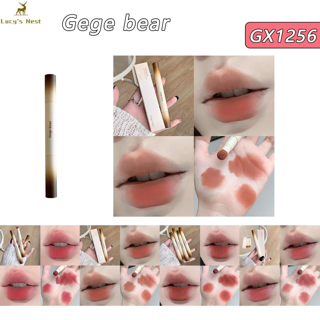 Kiss-Proof Matte Velvet Lip Gloss Waterproof Matte Liquid Lipstick for Dating Wedding Shopping