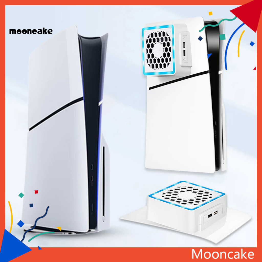 ขนมไหว้พระจันทร์| พัดลมระบายความร้อน USB สําหรับ Ps5 Slim LED พัดลมสําหรับ Ps5 Slim Ps5 Slim Side Co