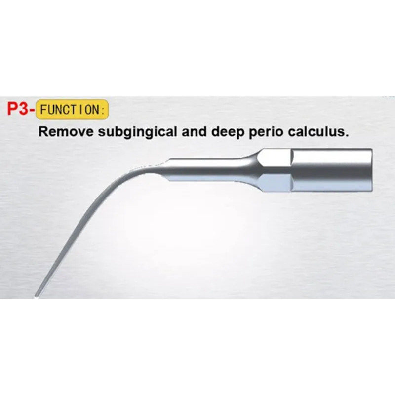 New 5Pcs/lot Ultrasonic Dental Scaler Tips P3 With EMS/ WOODPECKER Compatible Perfect Tooth Whitenin