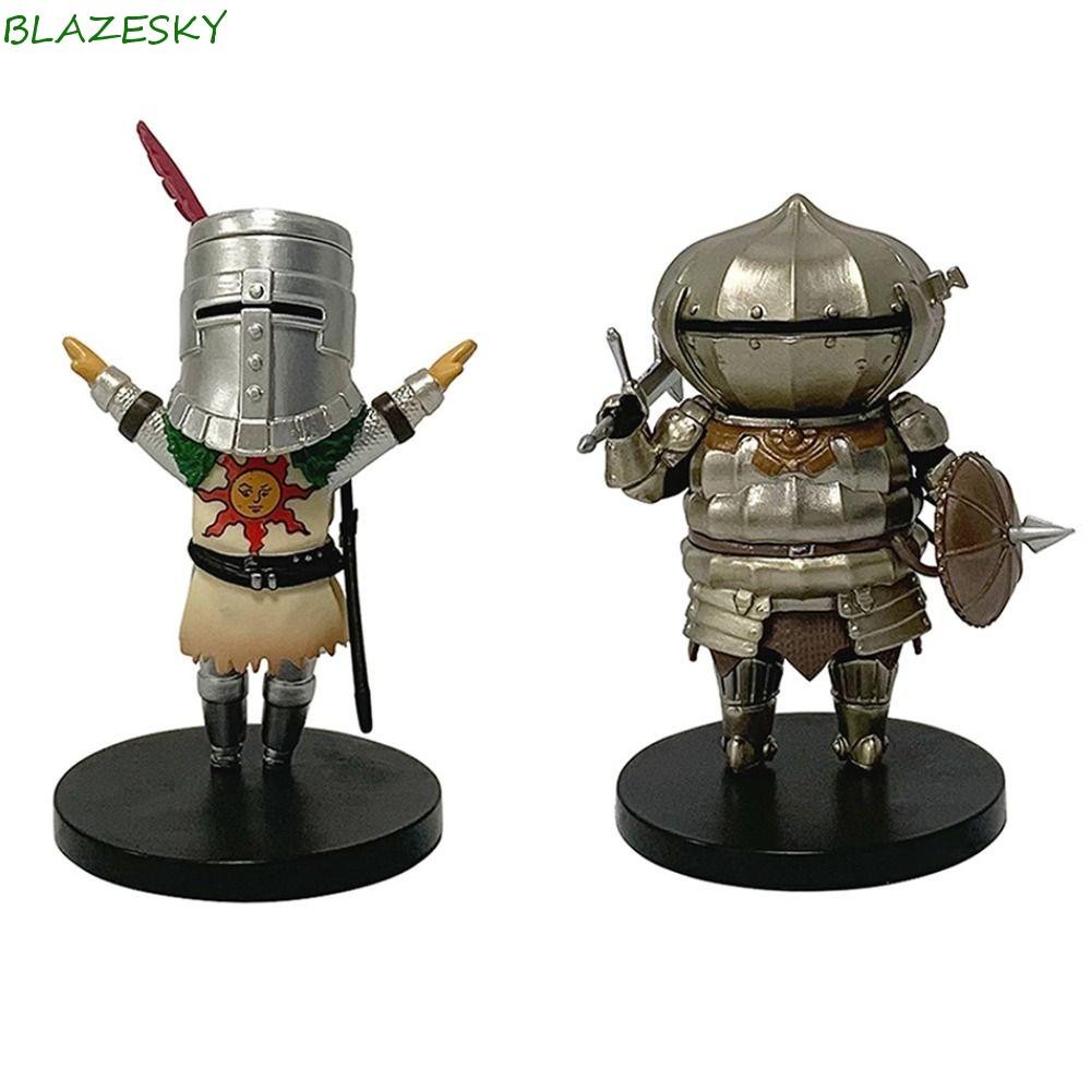 BLAZESKY Solaire of Astora Model, โต๊ะเครื่องประดับ PVC ตุ๊กตา Dark Souls Action Figure, สําหรับของเ