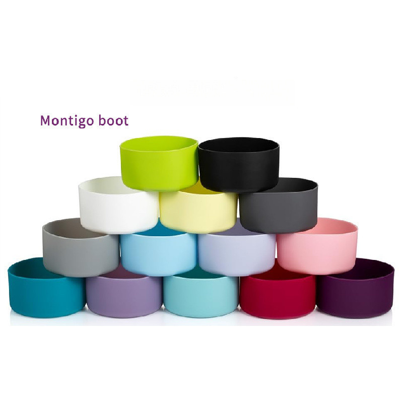 รองเท้าบู๊ตขวดน้ําซิลิโคนสําหรับขวดน้ํา montigo 14oz/18oz/32oz