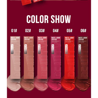 Mlsmile 1 ชิ้นสตรอเบอร์รี่ Lip Glaze ชุดกํามะหยี่ Matte Liquid ลิปสติก Non Stick Cup แต่งหน้ากันน้ํา Lasting Moisturizing Matte Lip Gloss