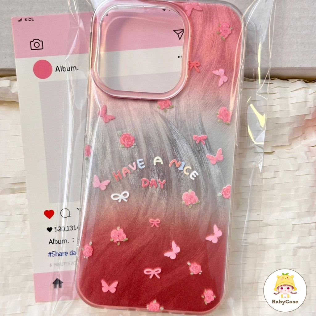 เคส VIVO Y17s Y21 Y11 Y15 Y20 Y17 Y12 Y12S Y21s Y12i Y22 Y20i Y20S Y11s Y02A Y20A Y12S ดอกไม้ผีเสื้อสดหวานปกอ่อน