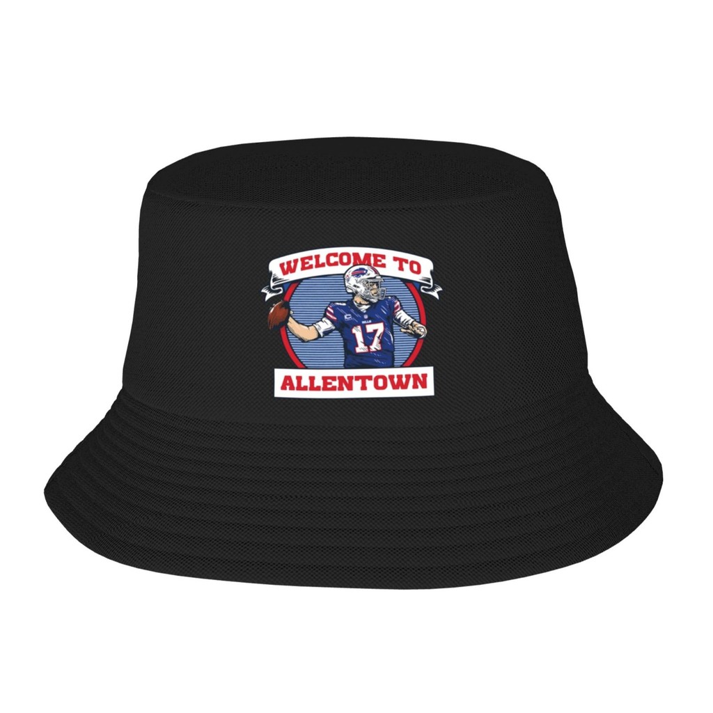 Buffalo Bills Josh Allen Welcome To Allentown Custom Design Bucket Hat