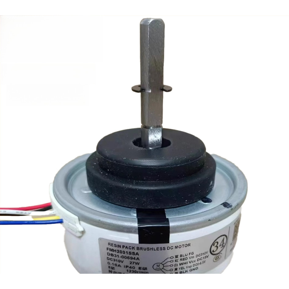 100% ใหม่ Samsung อินเวอร์เตอร์เครื่องปรับอากาศภายในเครื่อง DC พัดลม FMH2031SSA มอเตอร์ DB31-00694A 