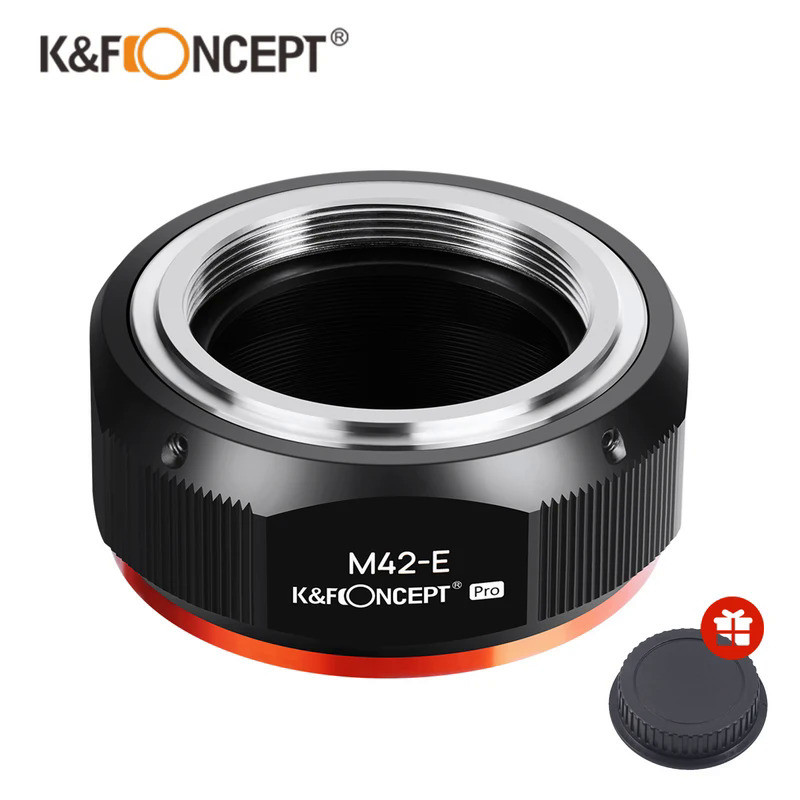 K&F Concept M42-E PRO for M42 Screw to Sony E Mount NEX a1 ZV-E10 FX30 A7R2 A7S3 A7M4 A92 a5000 a600