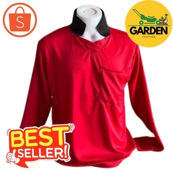 Garden yosting_เสื้อปุ๋ยคนงาน เสื้อคนงานถูกๆ คอปก ขนาดฟรีไซส์ เลือกสีได้_Garden yosting