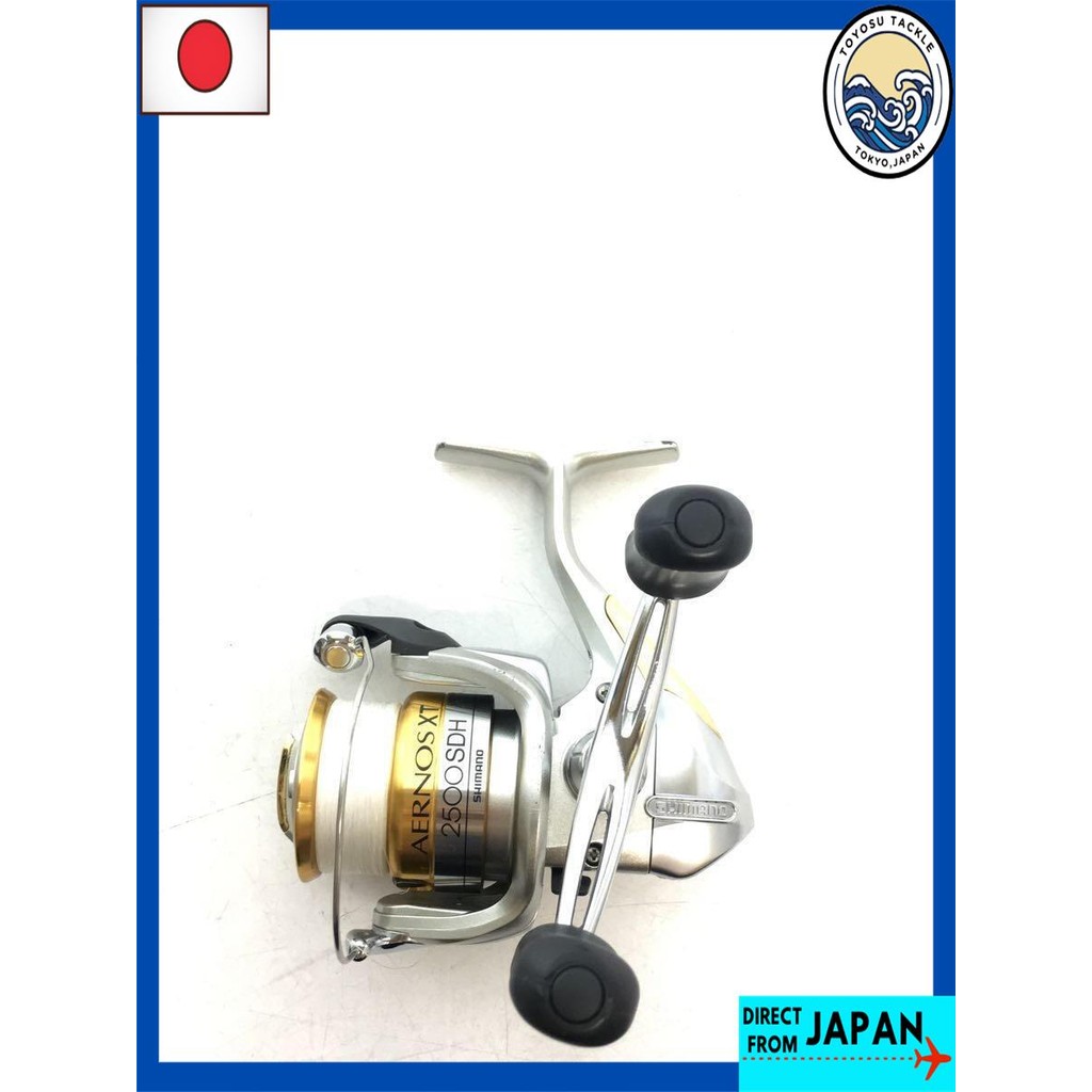 SHIMANO AERNOST XT 2500SDH B รอกสปินนิ่ง 10.5*12*9 ซม. [สินค้ามือสอง/ส่งตรงจากญี่ปุ่น]