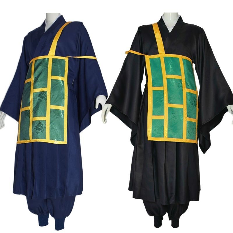 geto suguru cosplay geto suguru Cassock geto suguru costume suguru geto cosplay  Black Blue Suit cos