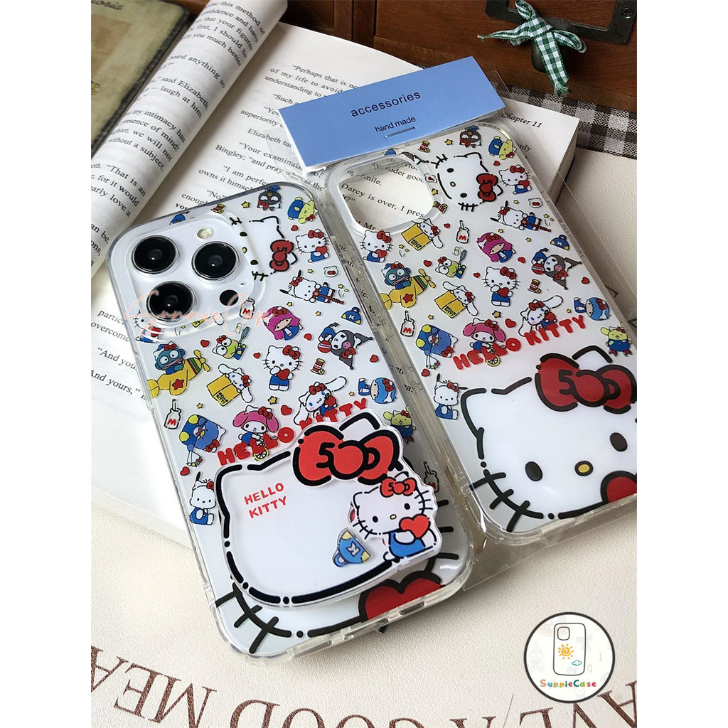 การ์ตูน Kitty น่ารัก สำหรับ Infinix Smart 5 7 8 6 Plus Pro 20 30 8HD 11 30i 30 40i 12 9 Spark GO 20 10 ซิลิกาเจล TPU เคส