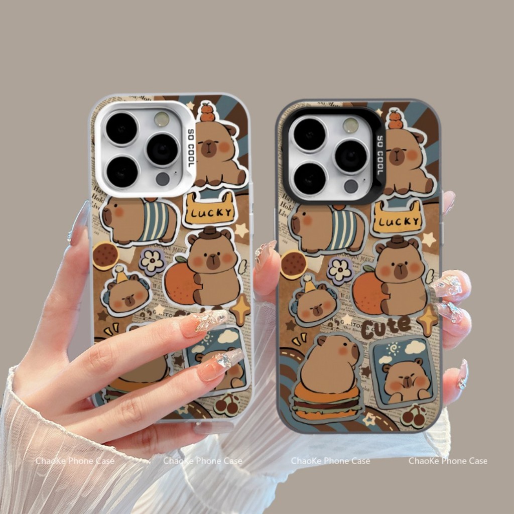 สำหรับ ไอโฟน 15 Pro Max ไอโฟน 13 Pro ไอโฟน 16 Plus 11 12 14 Pro Max XSMAX 7p8p เคสโทรศัพท์นุ่มน่ารัก DLMSCY1409
