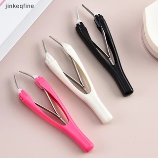 KTH Eyebrow Tweezer อัตโนมัติ Retratable Face Hair Beard Removal สแตนเลส Anti Rust Beauty Hair Puller เครื่องมือแต่งหน้าร้อน