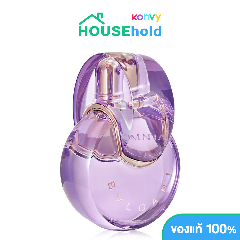 Bvlgari Omnia Amethyste EDT 100ml น้ำหอม บุลการีสำหรับผู้หญิง มอบกลิ่นหอมแนว Floral.