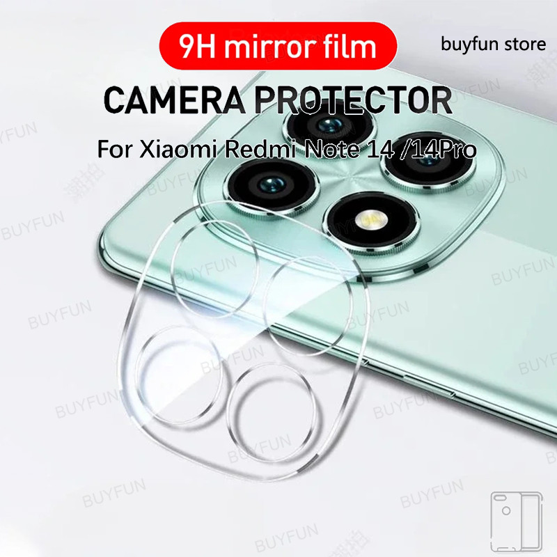 3D Lens Glass For Xiaomi Redmi Note 14 Pro Plus 5G Note14 14 Pro+ 4G Global/china Camera Lens Protective Film Protector